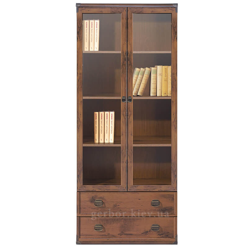 ИНДИАНА витрина JWIT2D2S/80 дуб шуттер