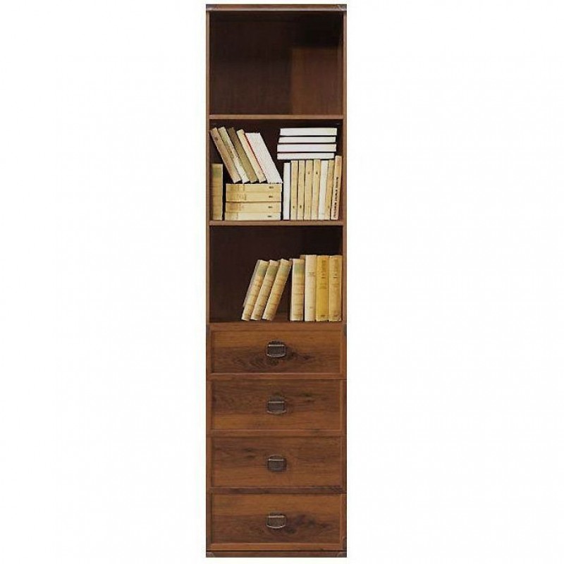ИНДИАНА стеллаж JREG4SO/50 дуб шуттер