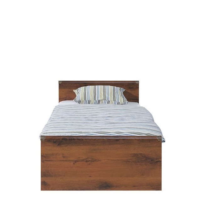 ИНДИАНА кровать(каркас)90 JLOZ90 дуб шуттер