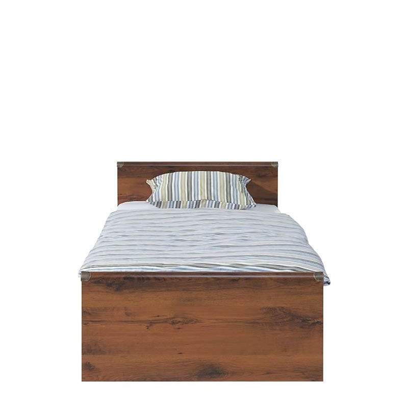 ИНДИАНА кровать(каркас)90 JLOZ90 дуб шуттер