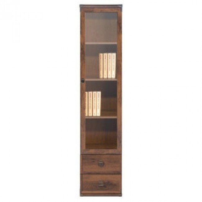 ИНДИАНА витрина JWIT1D2S/50 дуб шуттер