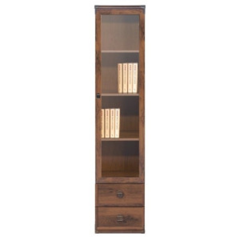 ИНДИАНА витрина JWIT1D2S/50 дуб шуттер