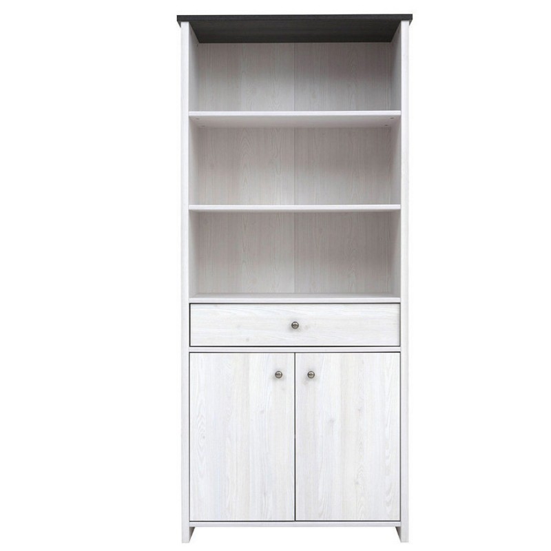 Порто 011*стеллаж reg2d1s 88.5*199.5*40 джанни/сосна ларико
