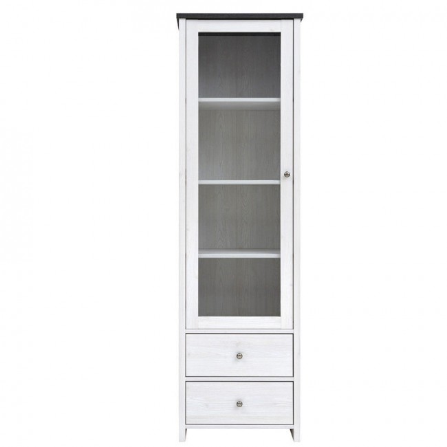 Порто 012*витрина reg1w2s 58.5*199.5*40 джанни/сосна ларико