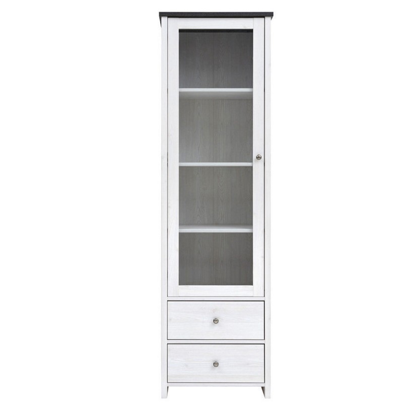 Порто 012*витрина reg1w2s 58.5*199.5*40 джанни/сосна ларико