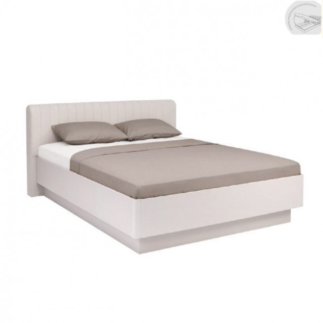 ЛОРИ кровать 160 с подъёмным механизмом Глянец Кашемир MiroMark 